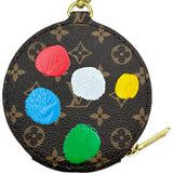 ルイ・ヴィトン LOUIS VUITTON オンザゴーPM 草間彌生コラボ M46380 ブラウン モノグラム・ペインティッド・ドット レディース トートバッグ