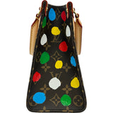 ルイ・ヴィトン LOUIS VUITTON オンザゴーPM 草間彌生コラボ M46380 ブラウン モノグラム・ペインティッド・ドット レディース トートバッグ