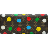 ルイ・ヴィトン LOUIS VUITTON オンザゴーPM 草間彌生コラボ M46380 ブラウン モノグラム・ペインティッド・ドット レディース トートバッグ