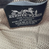 エルメス HERMES ブリッド ア ブラック PM ベージュ×オレンジ シルバー金具 トワル レディース ハンドバッグ