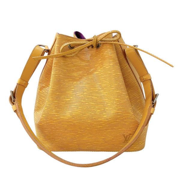 ルイ・ヴィトン LOUIS VUITTON プチノエ M44109 タッシリイエロー エピ レディース ショルダーバッグ