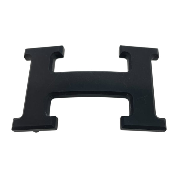 エルメス HERMES コンスタンス ベルト 75cm U刻印 ブラック ブルードプリュス マットBK金具 ボックスカーフ/トゴ メンズ ベルト