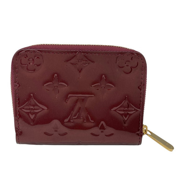 ルイ・ヴィトン LOUIS VUITTON ジッピー・コイン パース M91534 ルージュフォーヴィスト ヴェルニ レディース コインケース