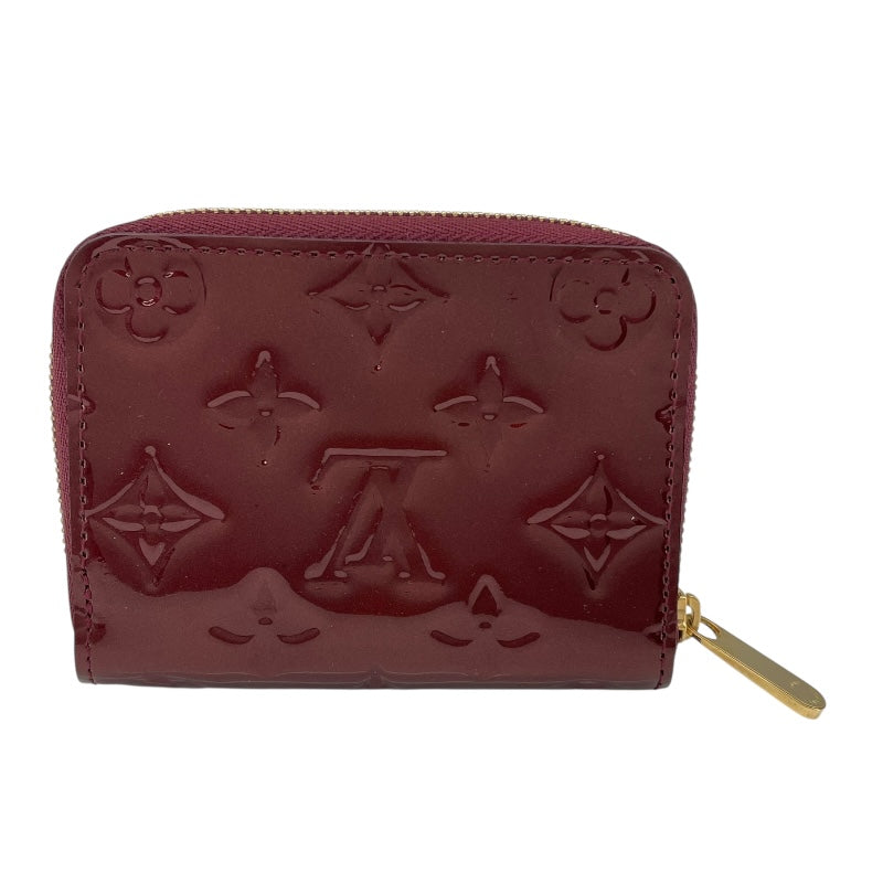 ルイ・ヴィトン LOUIS VUITTON ジッピー・コイン パース M91534 ルージュフォーヴィスト ヴェルニ レディース コインケース