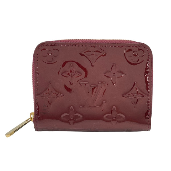 ルイ・ヴィトン LOUIS VUITTON ジッピー・コイン パース M91534 ルージュフォーヴィスト ヴェルニ レディース コインケース