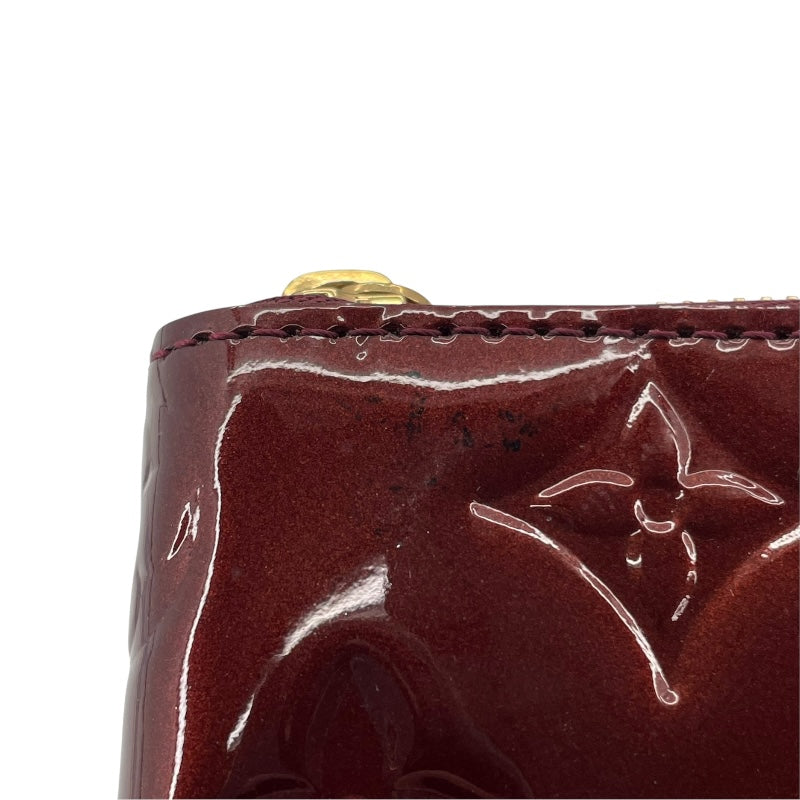 ルイ・ヴィトン LOUIS VUITTON ジッピー・コイン パース M91534 ルージュフォーヴィスト ヴェルニ レディース コインケース