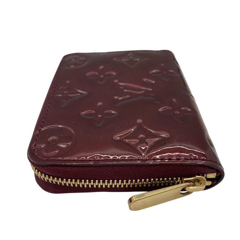 ルイ・ヴィトン LOUIS VUITTON ジッピー・コイン パース M91534 ルージュフォーヴィスト ヴェルニ レディース コインケース
