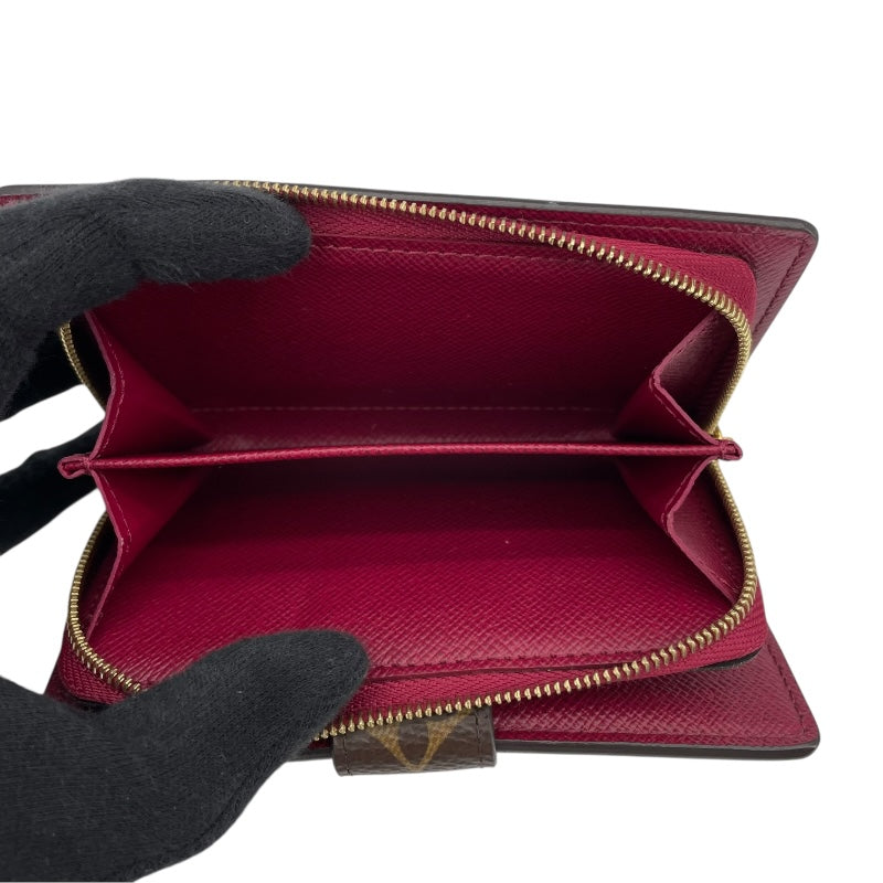 ルイ・ヴィトン LOUIS VUITTON ポルトフォイユ・ジュリエット M69433 ブラウン モノグラムキャンバス レディース 二つ折り財布