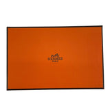 エルメス HERMES カルヴィ W刻 ナタ SV金具 エプソン ユニセックス カードケース