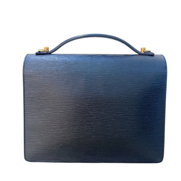 ルイ・ヴィトン LOUIS VUITTON モンソー M52122 ブラック エピ レディース ハンドバッグ