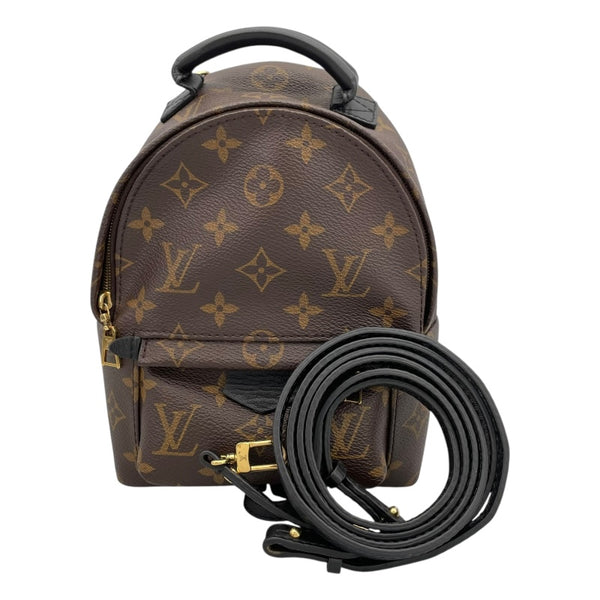 ルイ・ヴィトン LOUIS VUITTON パームスプリングス ミニ M44873 ブラウン モノグラム レディース リュック・デイパック