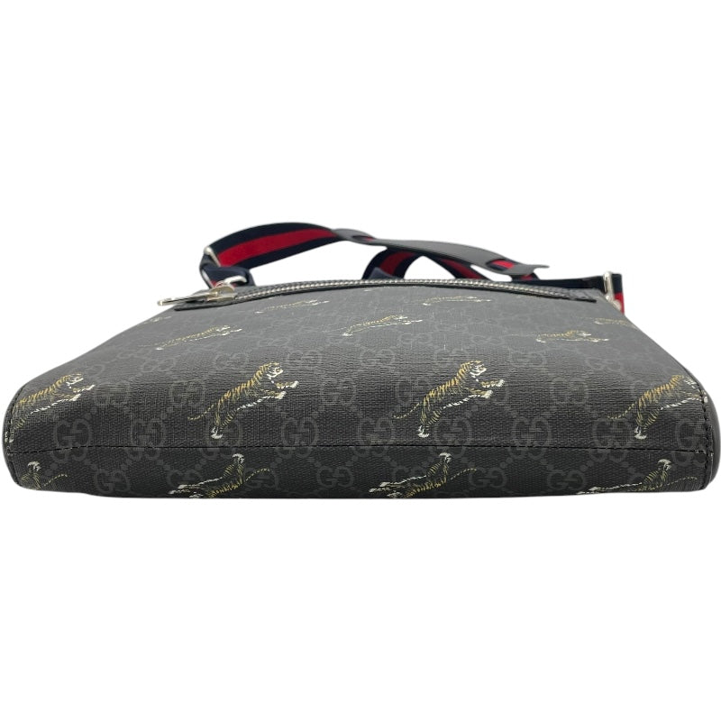 グッチ GUCCI シェリーライン ショルダー 474137 ブラック GGスプリームキャンバス メンズ メッセンジャーバッグ