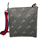 グッチ GUCCI シェリーライン ショルダー 474137 ブラック GGスプリームキャンバス メンズ メッセンジャーバッグ