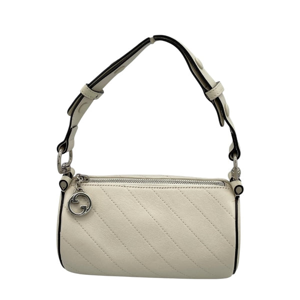 グッチ GUCCI ブロンディショルダー 760170 ホワイト レザー レディース ショルダーバッグ
