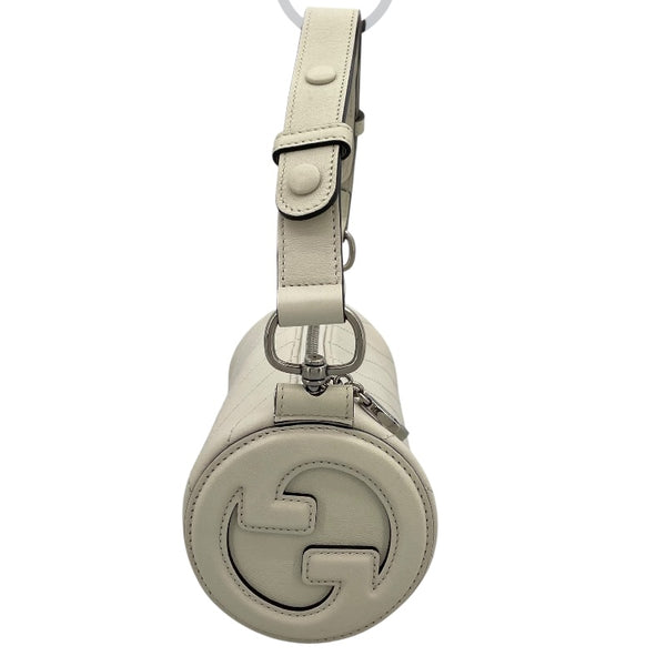 グッチ GUCCI ブロンディショルダー 760170 ホワイト レザー レディース ショルダーバッグ