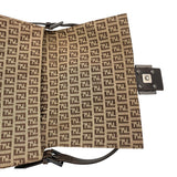 フェンディ FENDI ズッキーノショルダー 8BR001 ベージュ キャンバス レディース ハンドバッグ
