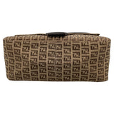 フェンディ FENDI ズッキーノショルダー 8BR001 ベージュ キャンバス レディース ハンドバッグ