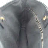 エルメス HERMES トロカホリゾンタルPM ブラック SV金具 トワル レディース ハンドバッグ