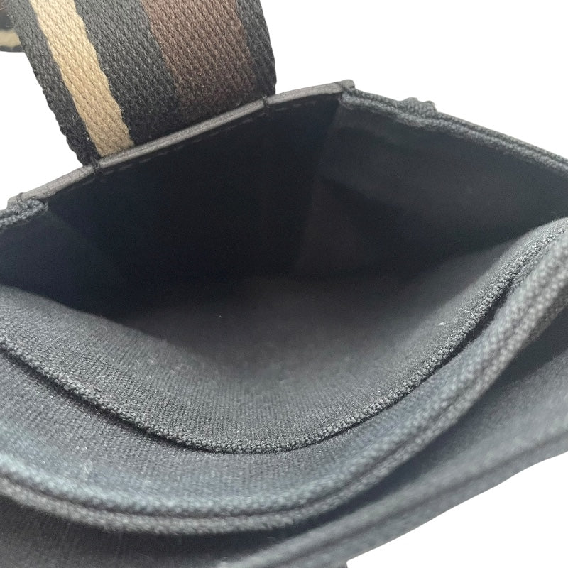 エルメス HERMES トロカホリゾンタルPM ブラック SV金具 トワル レディース ハンドバッグ