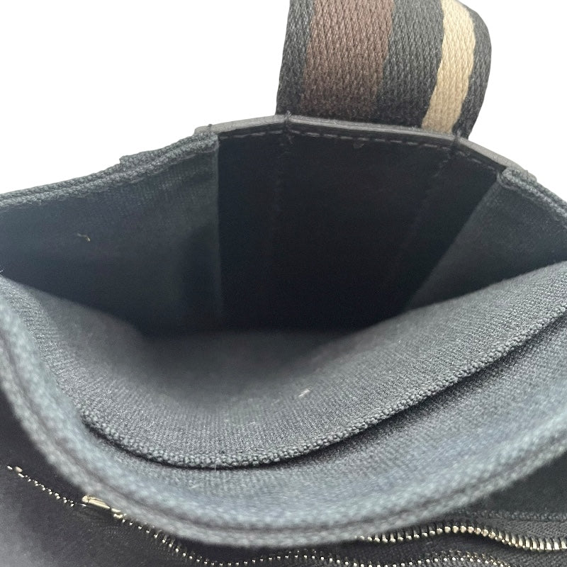 エルメス HERMES トロカホリゾンタルPM ブラック SV金具 トワル レディース ハンドバッグ