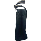 エルメス HERMES トロカホリゾンタルPM ブラック SV金具 トワル レディース ハンドバッグ