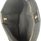 エルメス HERMES トロカホリゾンタルPM ブラック SV金具 トワル レディース ハンドバッグ