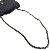 シャネル CHANEL マトラッセ25 A01112 ブラック GD金具 キャビアスキン レディース ショルダーバッグ