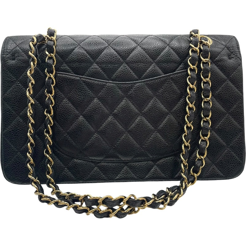 シャネル CHANEL マトラッセ25 A01112 ブラック GD金具 キャビアスキン レディース ショルダーバッグ