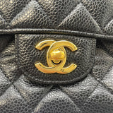 シャネル CHANEL マトラッセ25 A01112 ブラック GD金具 キャビアスキン レディース ショルダーバッグ
