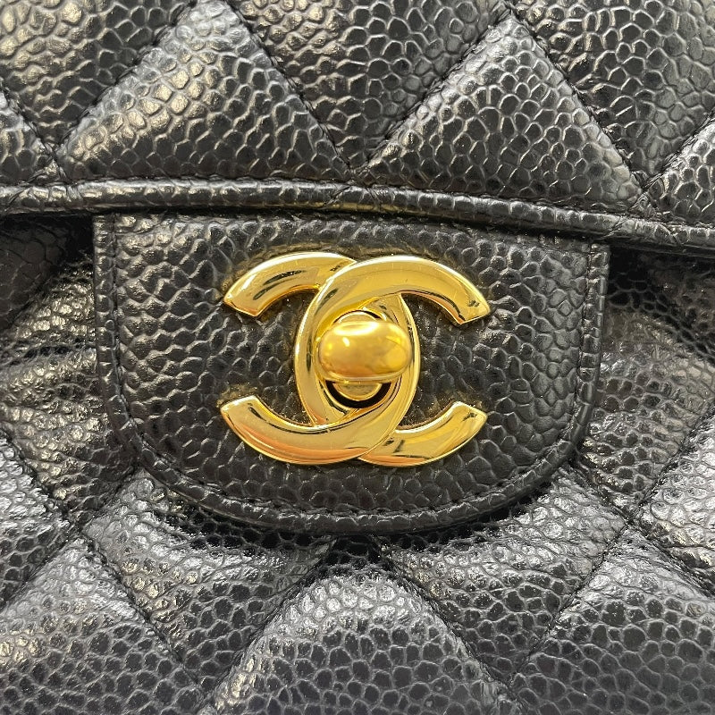 シャネル CHANEL マトラッセ25 A01112 ブラック GD金具 キャビアスキン レディース ショルダーバッグ