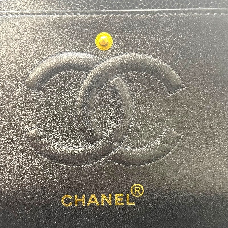 シャネル CHANEL マトラッセ25 A01112 ブラック GD金具 キャビアスキン レディース ショルダーバッグ