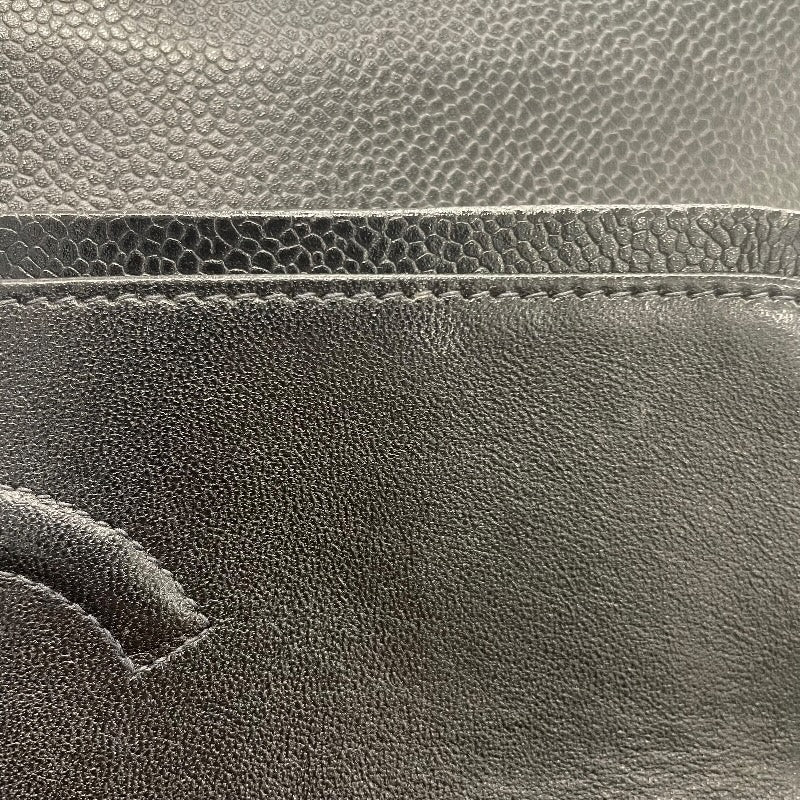 シャネル CHANEL マトラッセ25 A01112 ブラック GD金具 キャビアスキン レディース ショルダーバッグ