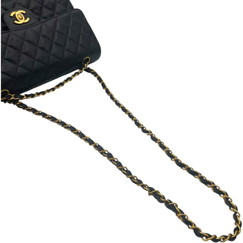 シャネル CHANEL マトラッセ25 A01112 ブラック GD金具 キャビアスキン レディース ショルダーバッグ