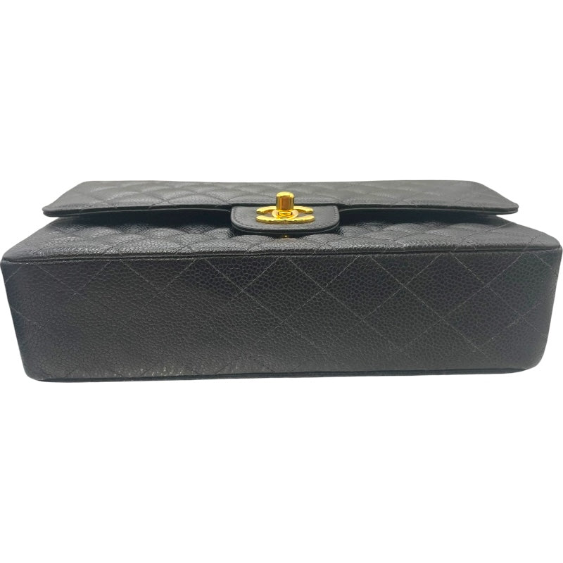 シャネル CHANEL マトラッセ25 A01112 ブラック GD金具 キャビアスキン レディース ショルダーバッグ