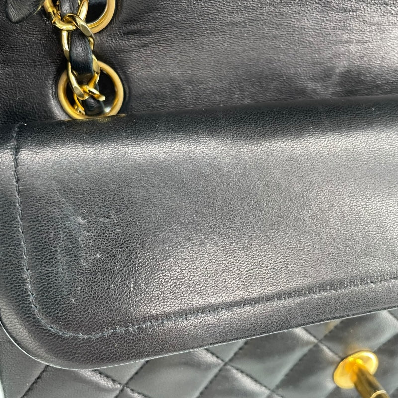 シャネル CHANEL マトラッセ23 A01113　1番台 ブラック GD金具 ラムスキン レディース ショルダーバッグ