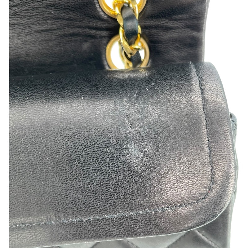 シャネル CHANEL マトラッセ23 A01113　1番台 ブラック GD金具 ラムスキン レディース ショルダーバッグ