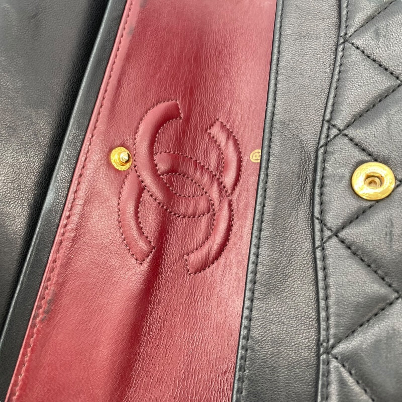 シャネル CHANEL マトラッセ23 A01113　1番台 ブラック GD金具 ラムスキン レディース ショルダーバッグ