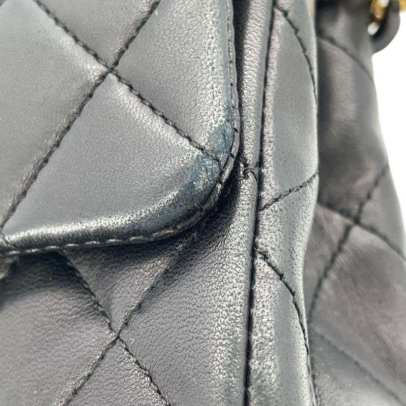 シャネル CHANEL マトラッセ23 A01113　1番台 ブラック GD金具 ラムスキン レディース ショルダーバッグ