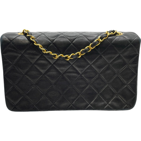 シャネル CHANEL マトラッセショルダー ブラック GD金具 ラムスキン レディース ショルダーバッグ