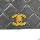 シャネル CHANEL マトラッセショルダー ブラック GD金具 ラムスキン レディース ショルダーバッグ