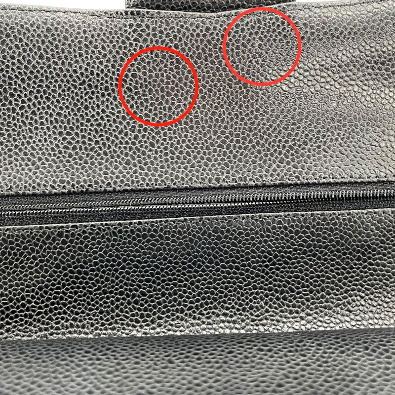 シャネル CHANEL マトラッセ25 A01112 14番台 ブラック SV金具 キャビアスキン レディース ショルダーバッグ