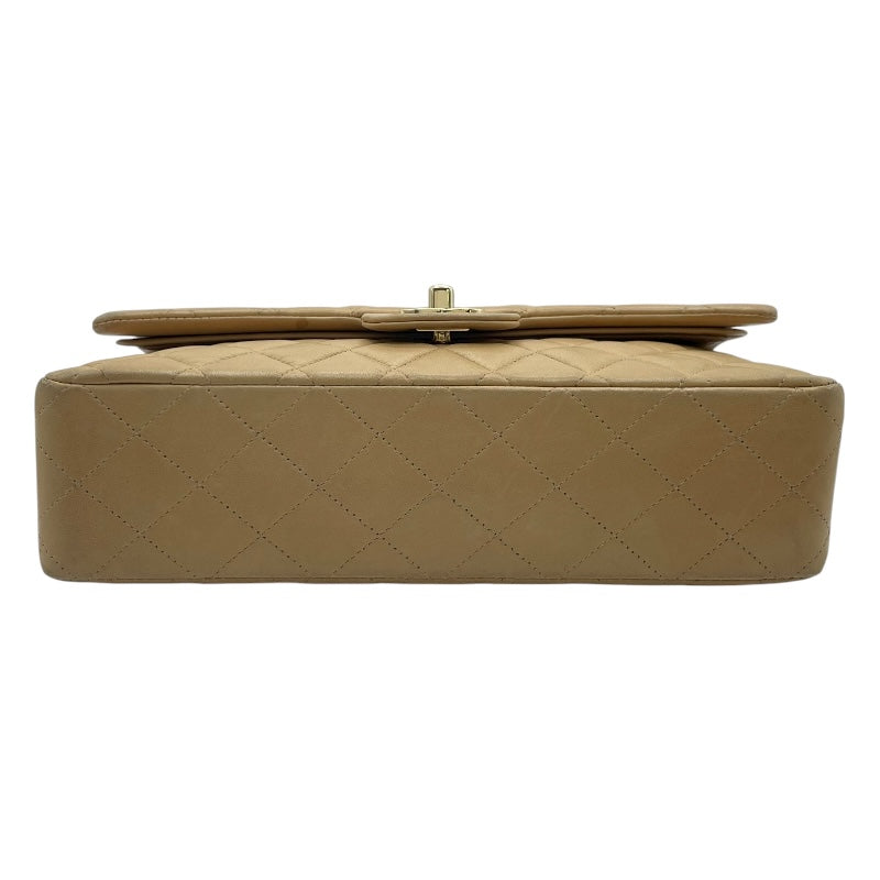 シャネル CHANEL マトラッセ25 A01112 7番台 ベージュ ゴールド金具 ラムスキン レディース ショルダーバッグ