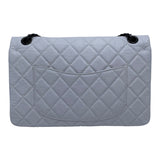 シャネル CHANEL 2.55 ラージ A37587 12番台 ホワイト BK金具 カーフ レディース ショルダーバッグ