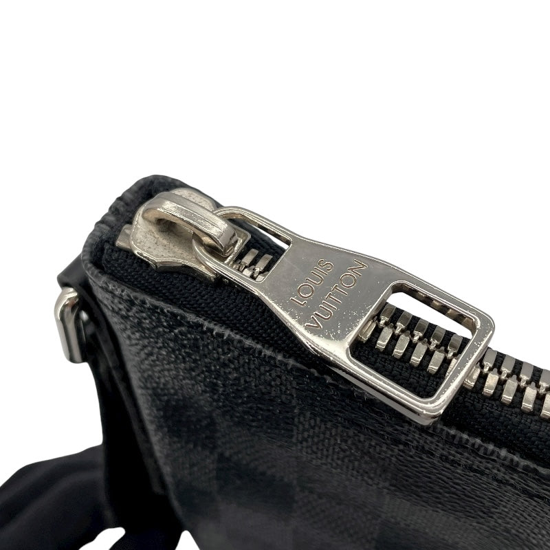 ルイ・ヴィトン LOUIS VUITTON ミックMM N41106 ブラック ダミエ・グラフィット レディース ショルダーバッグ