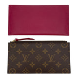 ルイ・ヴィトン LOUIS VUITTON ポシェット・フェリシー M61276 ブラウン モノグラム・フューシャ レディース ショルダーバッグ