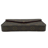 ルイ・ヴィトン LOUIS VUITTON ポシェット・フェリシー M61276 ブラウン モノグラム・フューシャ レディース ショルダーバッグ