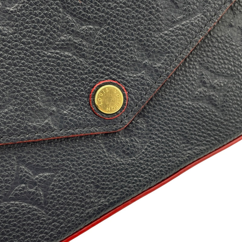 ルイ・ヴィトン LOUIS VUITTON ポシェット・フェリシー M64099 ブルーマリーヌ モノグラム・アンプラント レディース ショルダーバッグ
