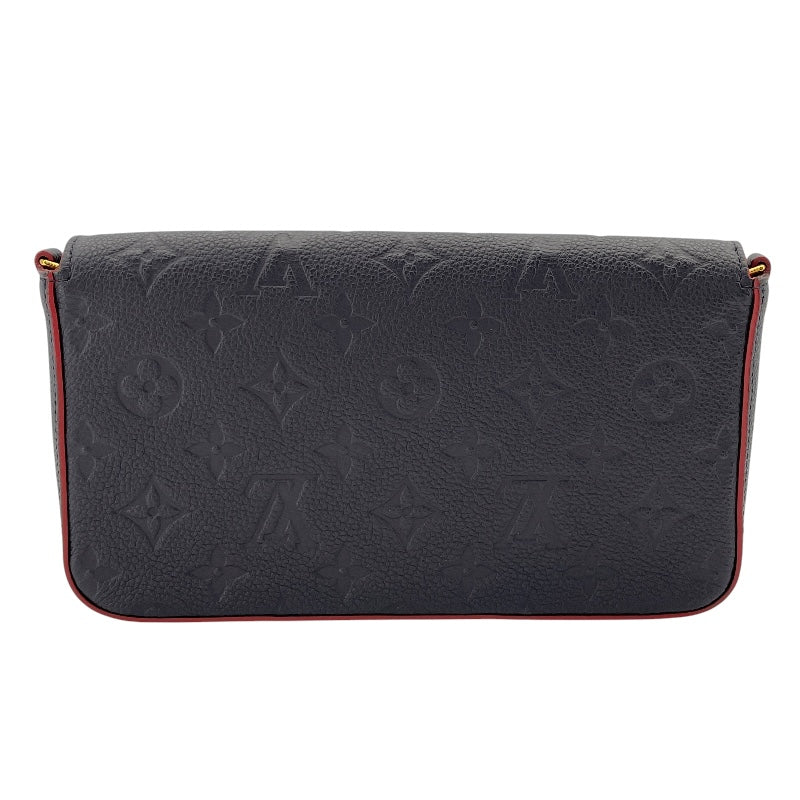 ルイ・ヴィトン LOUIS VUITTON ポシェット・フェリシー M64099 ブルーマリーヌ モノグラム・アンプラント レディース ショルダーバッグ