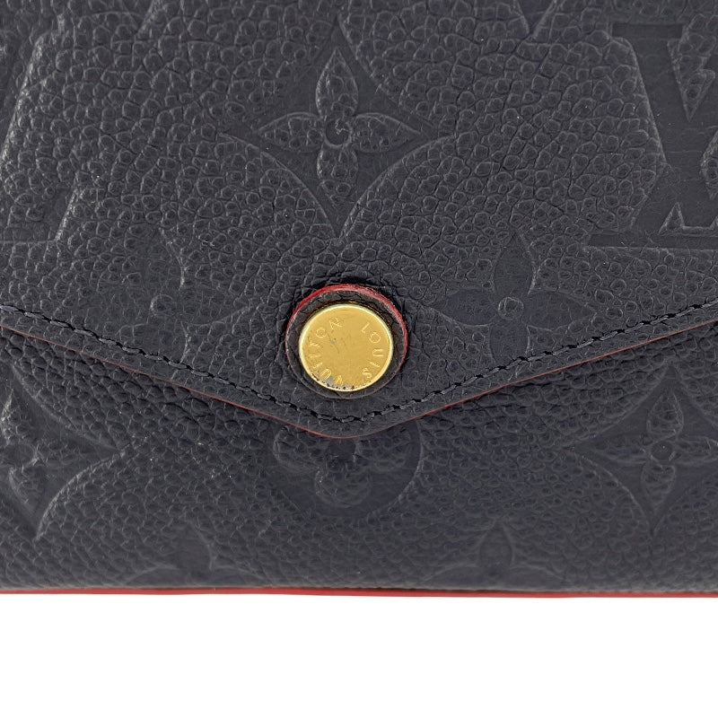 ルイ・ヴィトン LOUIS VUITTON ポシェット・フェリシー M64099 ブルーマリーヌ モノグラム・アンプラント レディース ショルダーバッグ