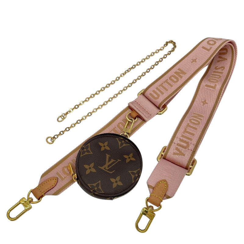 ルイ・ヴィトン LOUIS VUITTON ミュルティ･ポシェット･アクセソワール M44840 ブラウンxローズクレール モノグラムキャンバス レディース ショルダーバッグ